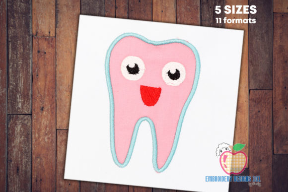 A Professional Review of the Happy Tooth Applique Design