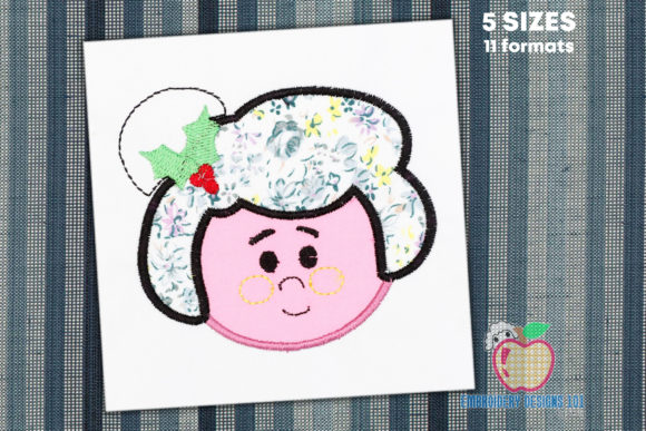 A Professional's Review: Mrs. Claus Head Applique for Business
