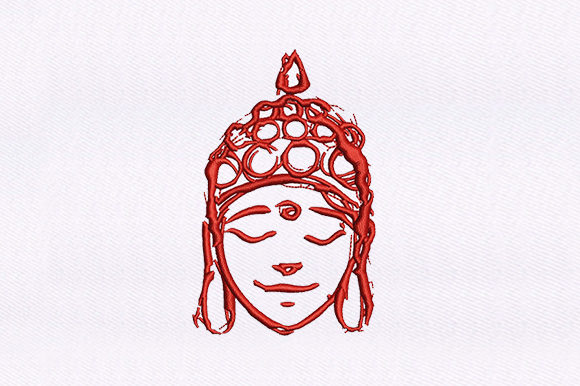 A Timeless Face: Reviewing an Elegant Embroidery Design