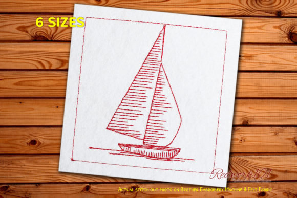 Boat in the Sea Embroidery Design Review