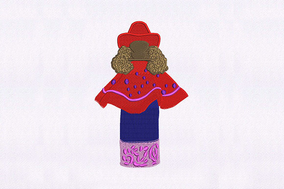 Skirt and Poncho Girl Design Review for Business Merch