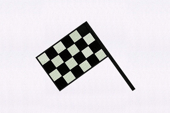 Sport Event Flag Embroidery for Boutique Apparel