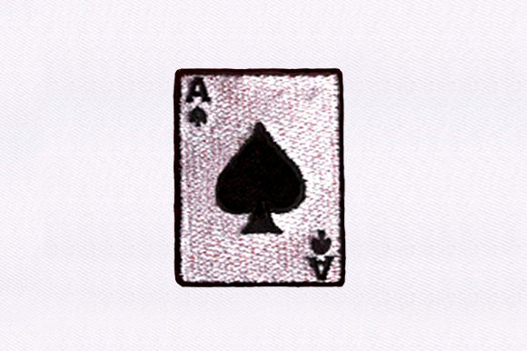 Why the Ace of Spades Card Embroidery Design is a Seasonal MVP